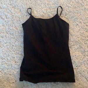 Justice black tank top